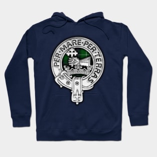 Clan MacDonald of the Isles Crest & Tartan Hoodie